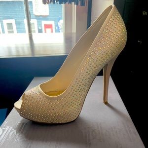 JLo Crystal Heels